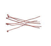 Copper 19 Gauge Brass Ball Pins For Jewellery Making , BPP-023